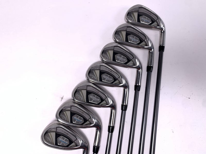 Callaway Rogue X Iron Set 5-PW+GW Aldila Synergy 60g Regular Graphite Mens RH