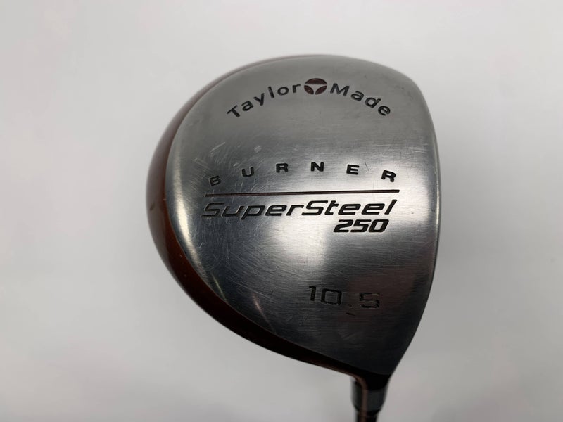 TaylorMade Supersteel 250 Driver 10.5* Bubble R-80 80g Regular Graphite Mens RH