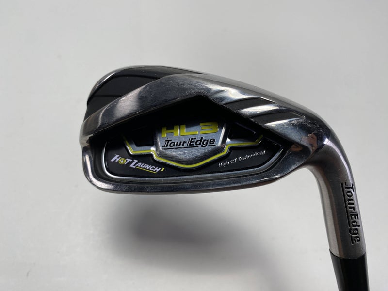Tour Edge Hot Launch 3 Single 7 Iron 2* Up KBS Tour 90 Stiff Steel Mens RH