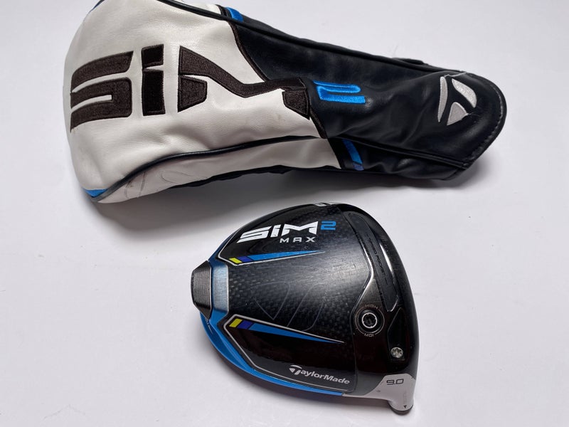 TaylorMade SIM2 MAX Driver 9* HEAD ONLY Mens RH HC