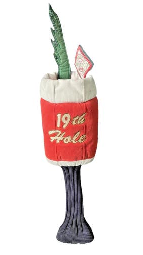 Tabasco 19th Hole Get Sauced Driver Headcover With Sock, Good Shape Minor Fading