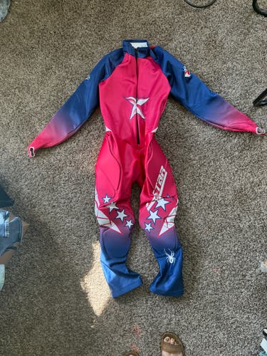 Men's US Ski Team Large Spyder Ski Suit (New) FIS Legal