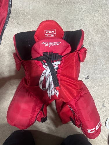 Junior Small CCM JetSpeed FT370 Hockey Pants (Used)