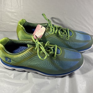 Footjoy FJ EmPower Spikeless Golf Shoes Green/Blue 98001 Womens Size 8 M NEW