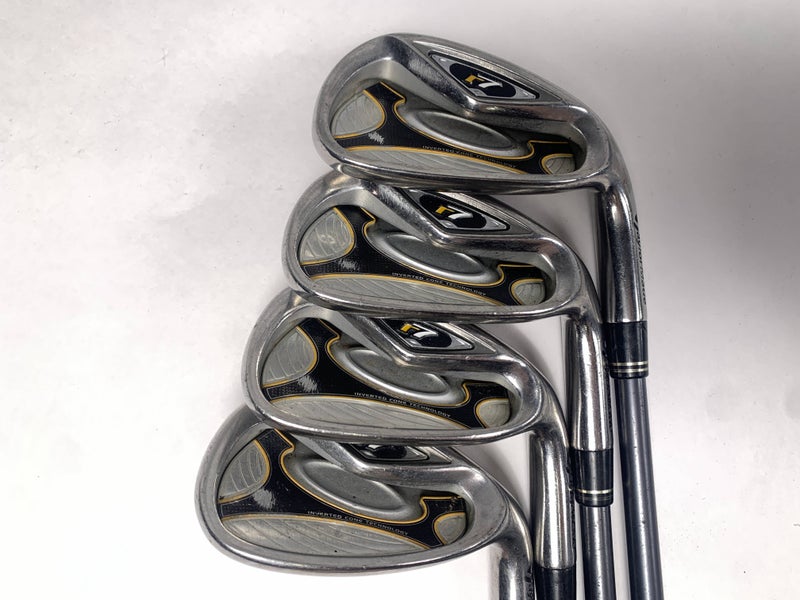 TaylorMade R7 Iron Set 8-PW+SW REAX Senior Graphite Mens RH