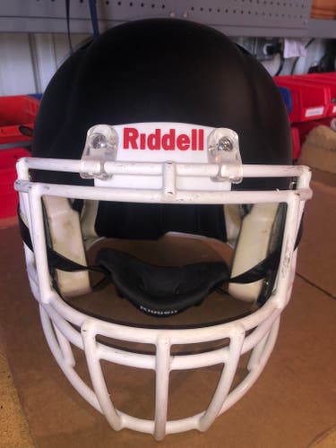 USED RIDDELL SPEED ADULT HELMET - LARGE - FLAT BLACK