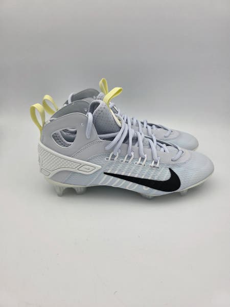 Nike Men\'s Huarache 9 Elite Mid LAX SE Size 12 - FV6149-001 - Grey / Black NEW SIZE 11 Mens - Nike Huarache 9 Elite Mid LAX SE Grey  main image 2