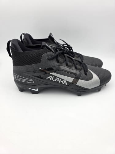 Nike Alpha Elite 4 Menace Football Cleats FD7036-002 Men's Size 12