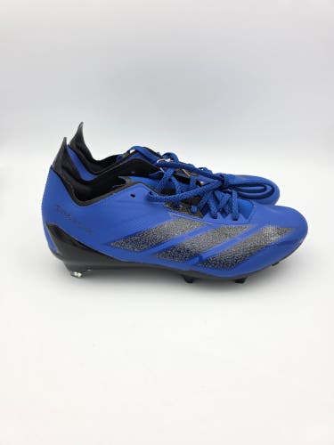 NEW adidas Adizero Electric II Football Cleats Blue Black JH8745 Men's Size 8.5