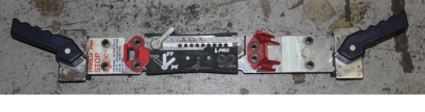 Head Tyrolia Ski Binding Mounting Template jig 92 PRO used