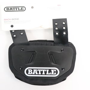 Battle Youth Football Protective Back Plate Black New