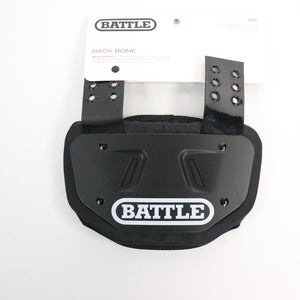 Battle Youth Football Protective Back Plate Black New Read