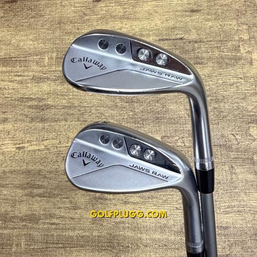54,58 Wedge Set- Callaway Jaws Raw / Catalyst, Wedge Flex (2471)