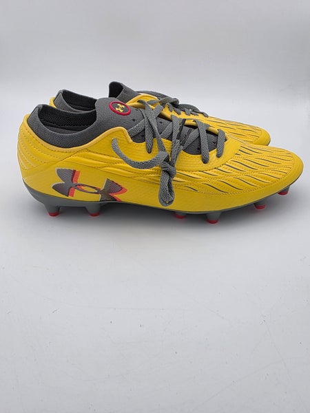 Under Armour UA Magnetico Pro 4 FG Soccer Cleats Shoes Taxi / Black US Size 7.5