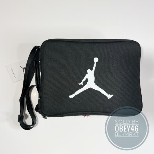 Jordan The Shoe Box Bag Shoulder Straps (13L) Black/Grey 9A0776-023