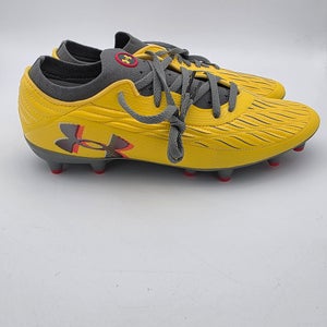 Under Armour UA Magnetico Pro 4 FG Soccer Cleats Shoes Taxi / Black US Size 9