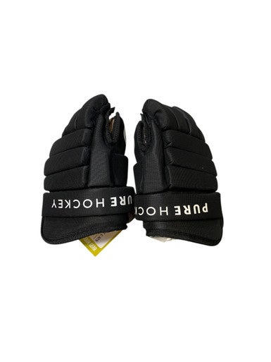 Used USA PURE BLACK GLOVES Youth Gloves Black 9" 11706-S000365985