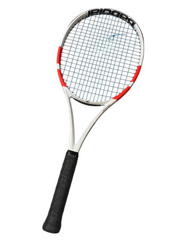 Used Babolat PURE STRIKE 100 Adult Tennis Racquet White 4 1/4" 11706-S000365970