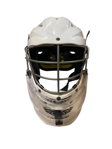 Used Cascade CSR Lacrosse Helmet White One Size 11706-S000365967