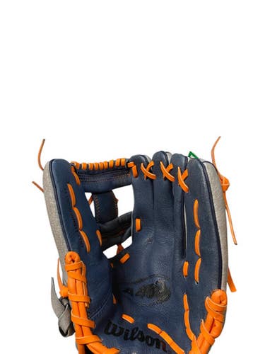 Used Wilson A450 BB/SB Glove RH Throw Grey 11 1/2" 11706-S000365956