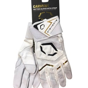 Used Evoshield BB/SB Batting Gloves White LG 11706-S000365933