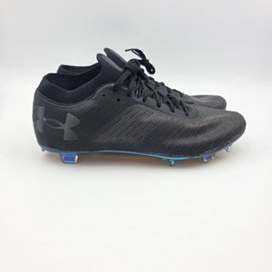Under Armour UA Shadow Pro FG Black Soccer Cleats Men's Size 9 3025643 002