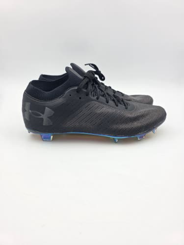 Under Armour UA Shadow Pro FG Black Soccer Cleats Men's Size 9 3025643 002