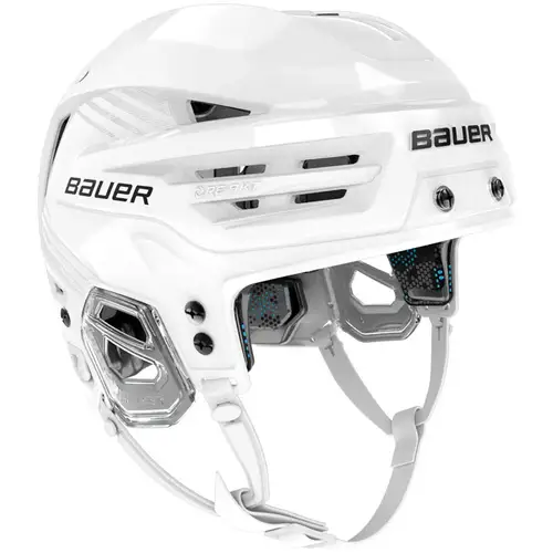 New Small White Bauer Re-Akt 85 Helmet