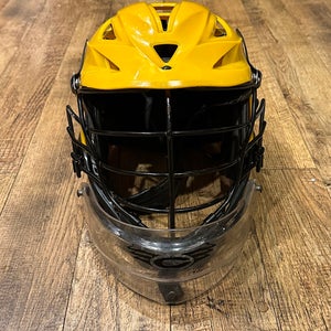 Cascade R Goalie Helmet Yellow