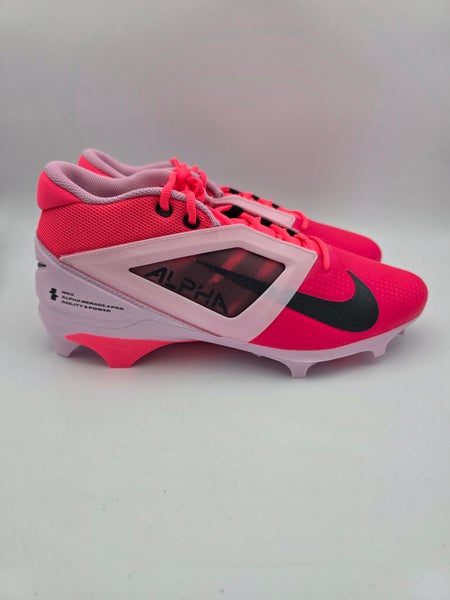 Nike Alpha Menace 4 Pro 'Racer Pink' Football Cleats Men's Size 13