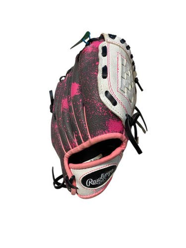 Used Rawlings PL90WP BB/SB Glove T-ball White 9" 11706-S000362386