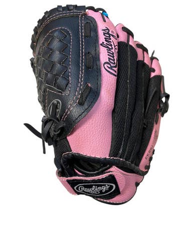 Used Rawlings PL10BPM BB/SB Glove T-ball Black 10" 11706-S000362387