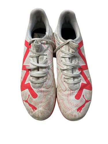 Used Puma Soccer Indoor Shoes White Junior 05 11706-S000352074