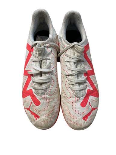 Used Puma Soccer Indoor Shoes White Junior 05 11706-S000352074