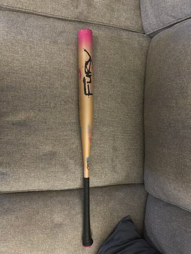 2025 AXE Fury Composite Bat (-8) 26 oz 34" (Used)