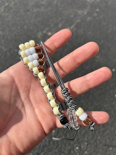 CROSS-CHECK Lanyard/Keychain Ash Wood & Rawhide Classic Traditional Configuration