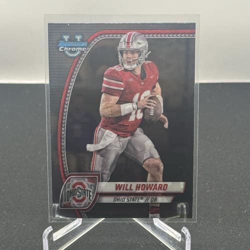 Will Howard Ohio State Buckeyes 2024 Bowman U Football  Base #182