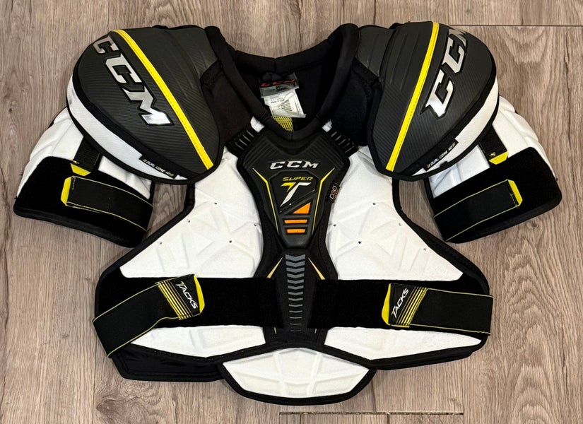 Large Senior CCM Supertacks Shoulder Pads Pro Stock (Used)