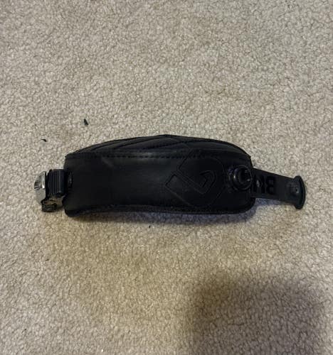 Burton Mission Snowboard binding Right Toe Cap Strap Large Black