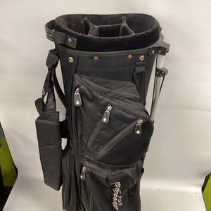 Used Cleveland 4 SLOT STAND BAG Mens Stand Bag Black 11851-S000039396