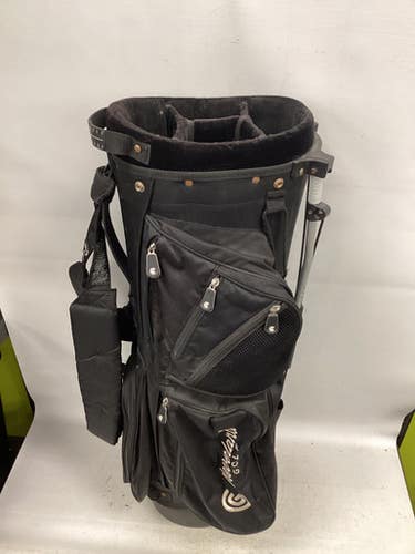 Used Cleveland 4 SLOT STAND BAG Mens Stand Bag Black 11851-S000039396