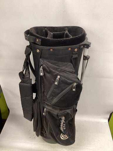 Used Cleveland 4 SLOT STAND BAG Mens Stand Bag Black 11851-S000039396