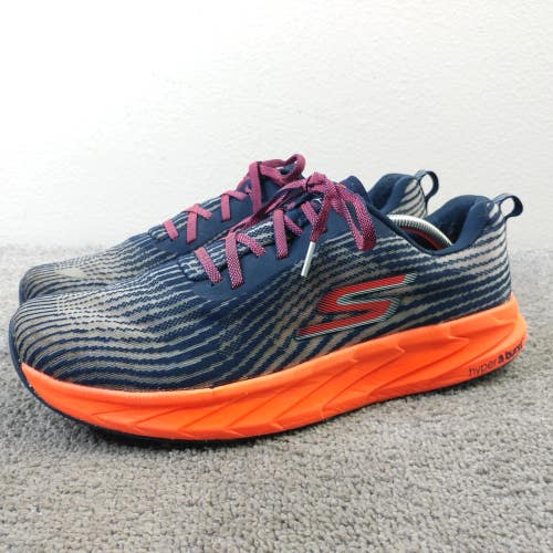 Skechers Go Run Forza 4 Menss Size 12 Running Shoes Blue Athletic Sneakers Low