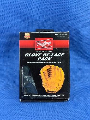 Rawlings Glove Re-Lace Pack - Black
