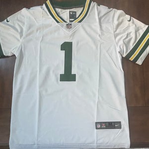 Green Bay Packers Micah Parsons White Jersey Adult Size Medium NWT