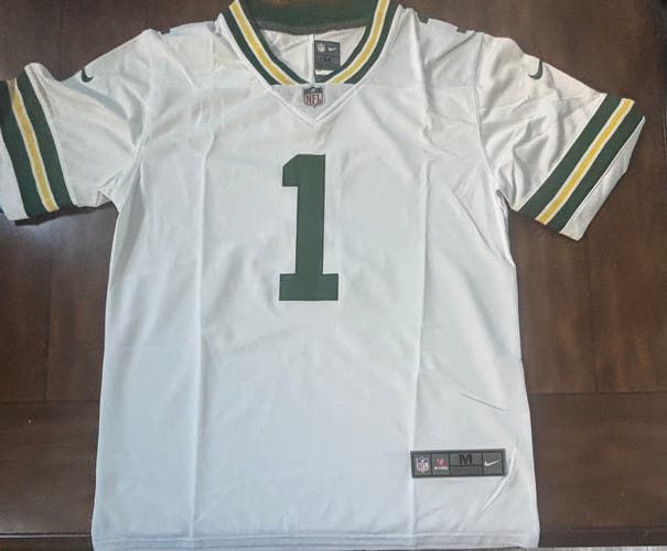 Green Bay Packers Micah Parsons White Jersey Adult Size Medium NWT