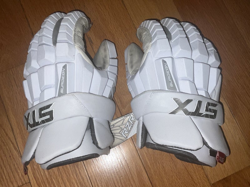 STX Surgeon RZR Lacrosse Gloves Large (Great Condition)