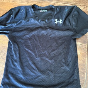 Black Medium Boys UA practice Jersey (Used)