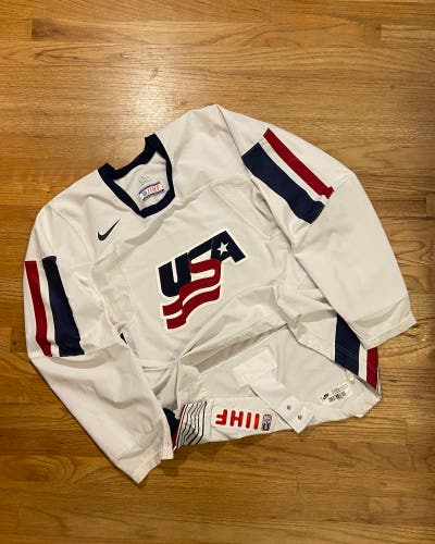 USA 2006 Winter Olympic Games IIHF Nike Swift Team-Issued Pro Hockey Jersey