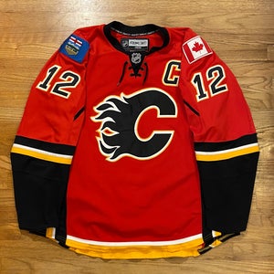 Vintage Jarome Iginla Calgary Flames Authentic Hockey Jersey